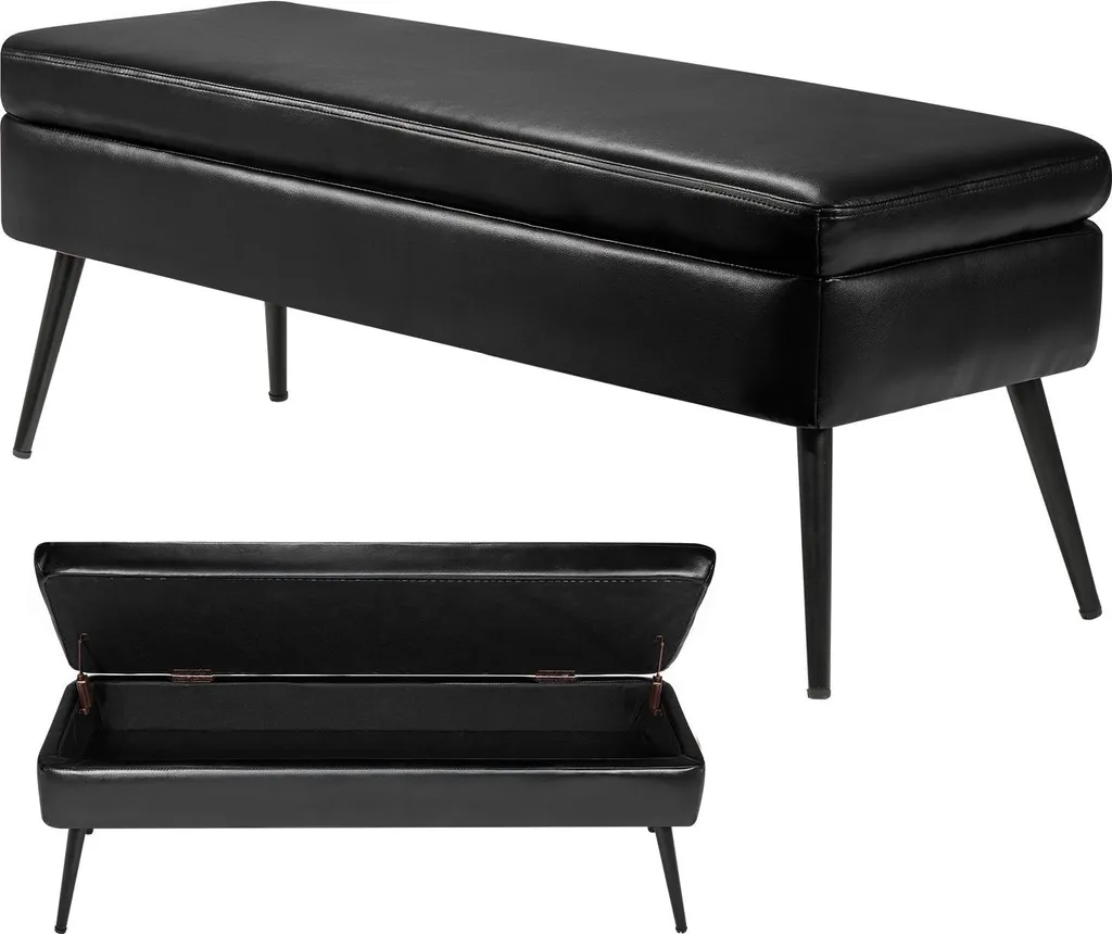 Grand Banc d'Entrée Coffre 120cm : Fini le Désordre et les Assises Instables