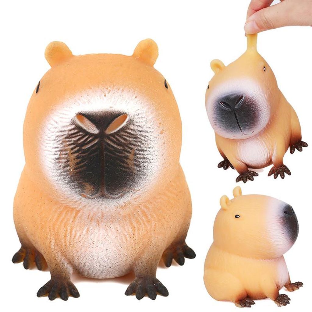 3 Stück Tier Squishy Stressball Quetschspielzeug Fidget Toys für Kinder Erwachsene Stressabbau Alltag