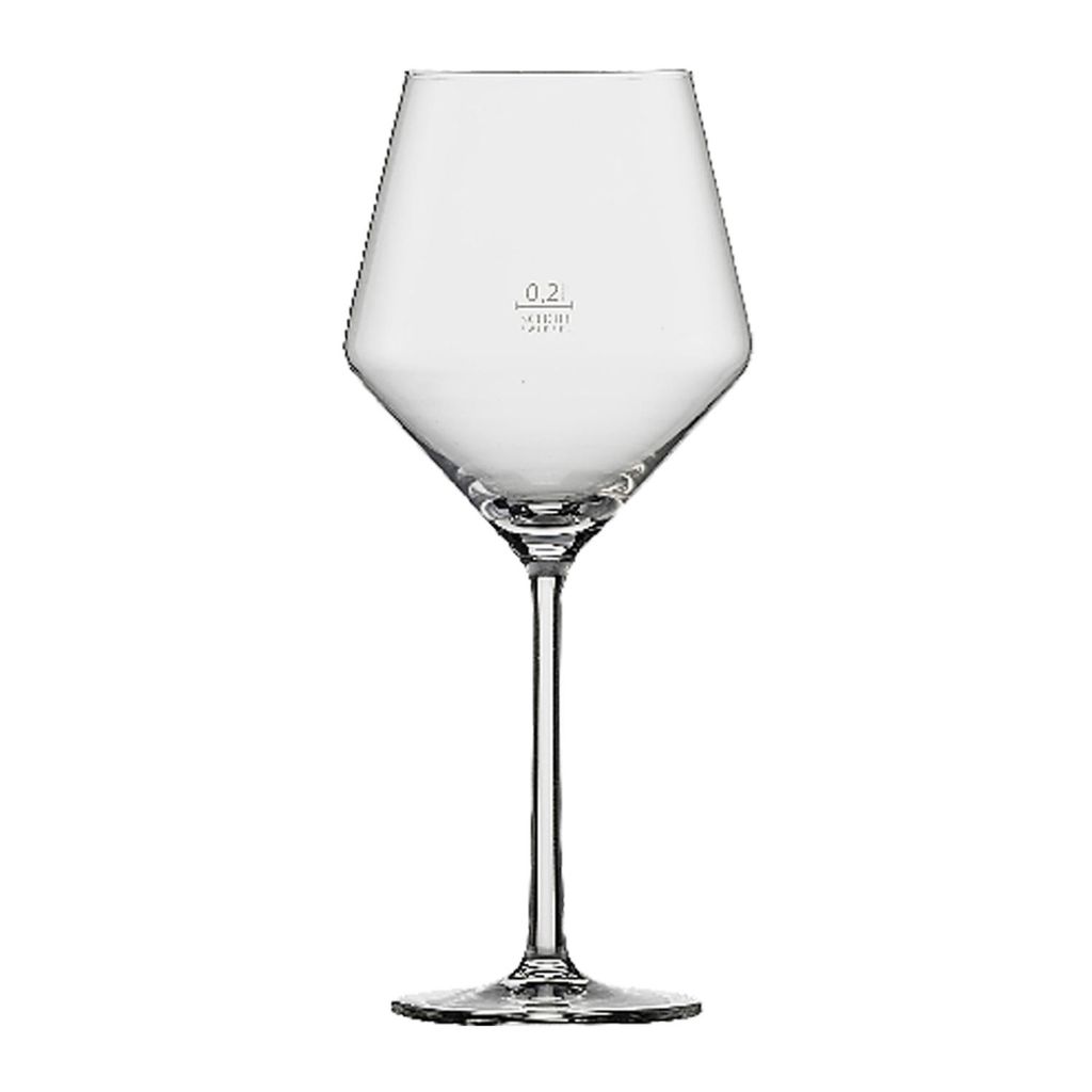 Schott Zwiesel Serie Pure 6-teiliges Rotweinglas Set aus Kristallglas 