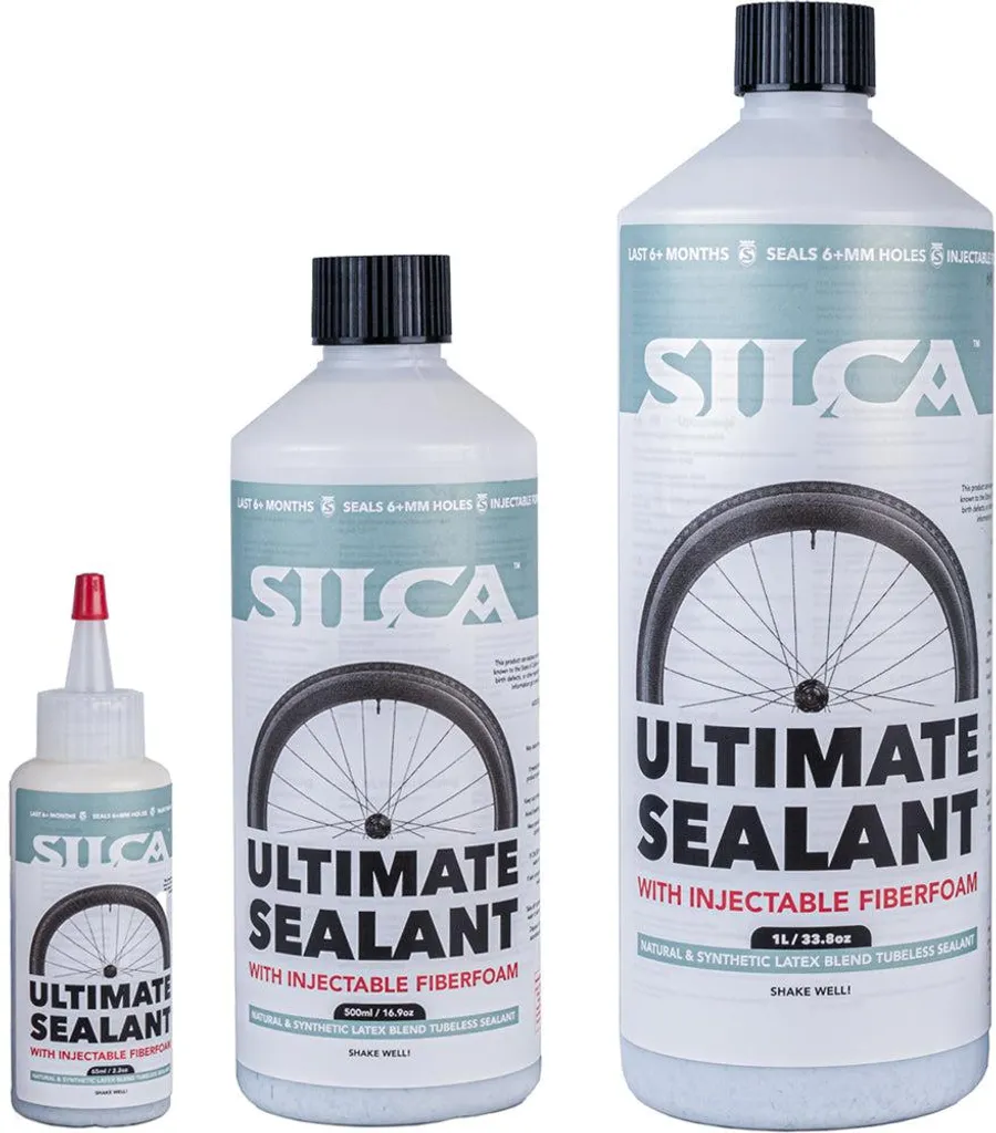Silca Ultimate Tubeless 2.0 Stoppe les Crevaisons Jusqu'à 7mm de Large