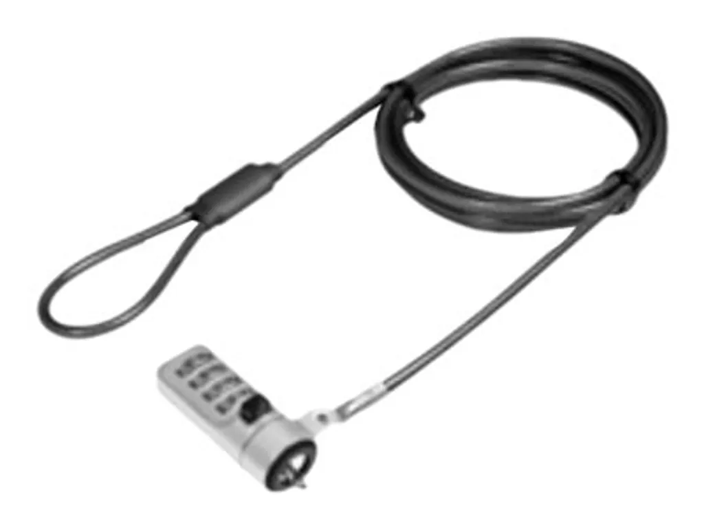 Verrou de sécurité pour PC portable type Noble Wedge avec câble en acier - 3
