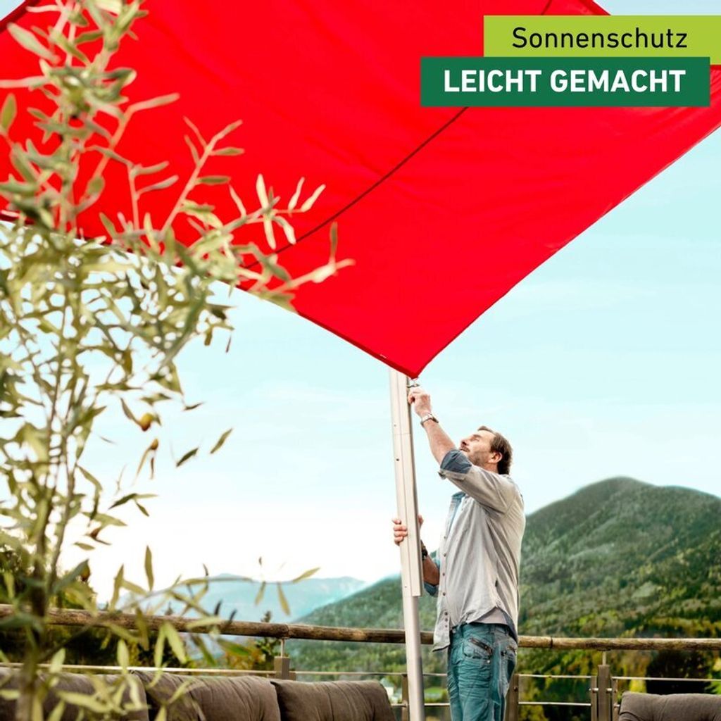 Sonnensegelmast Premium, 243 cm