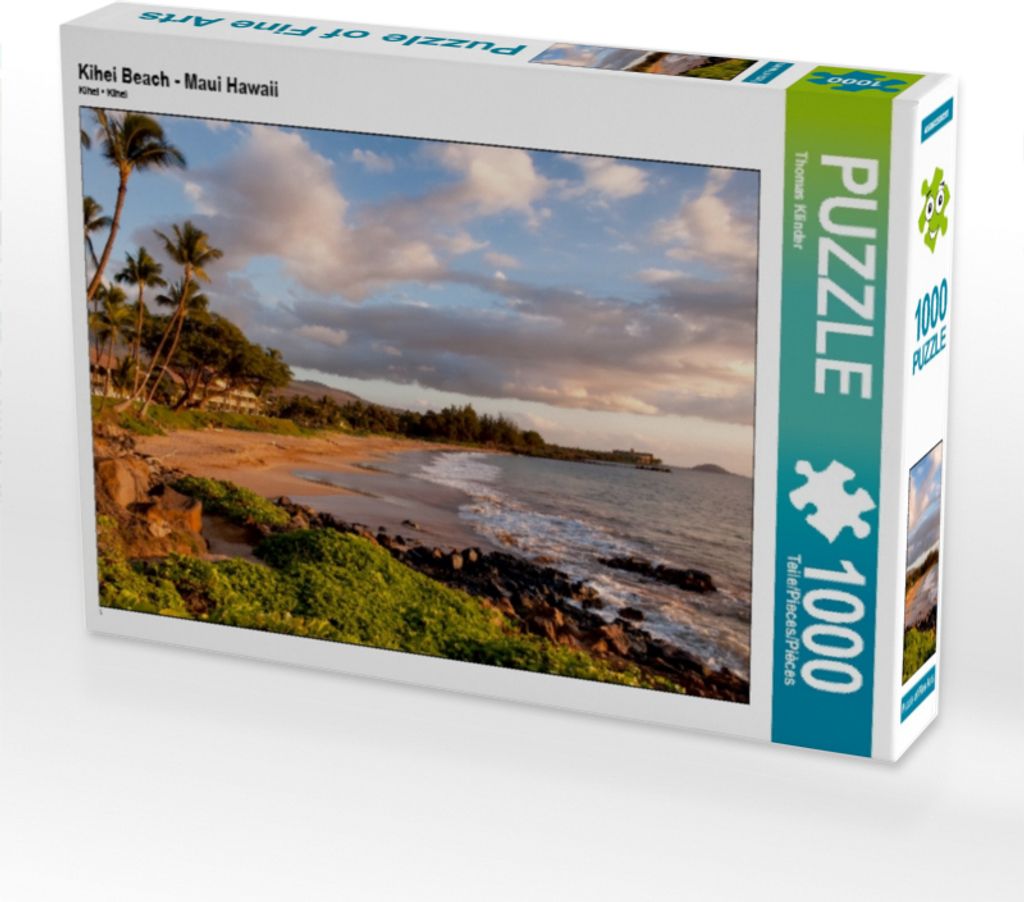 Calvendo Kihei Beach - Maui Hawaii 1000 Teile Puzzle quer 640x480mm, Klinder Thomas; 7327945