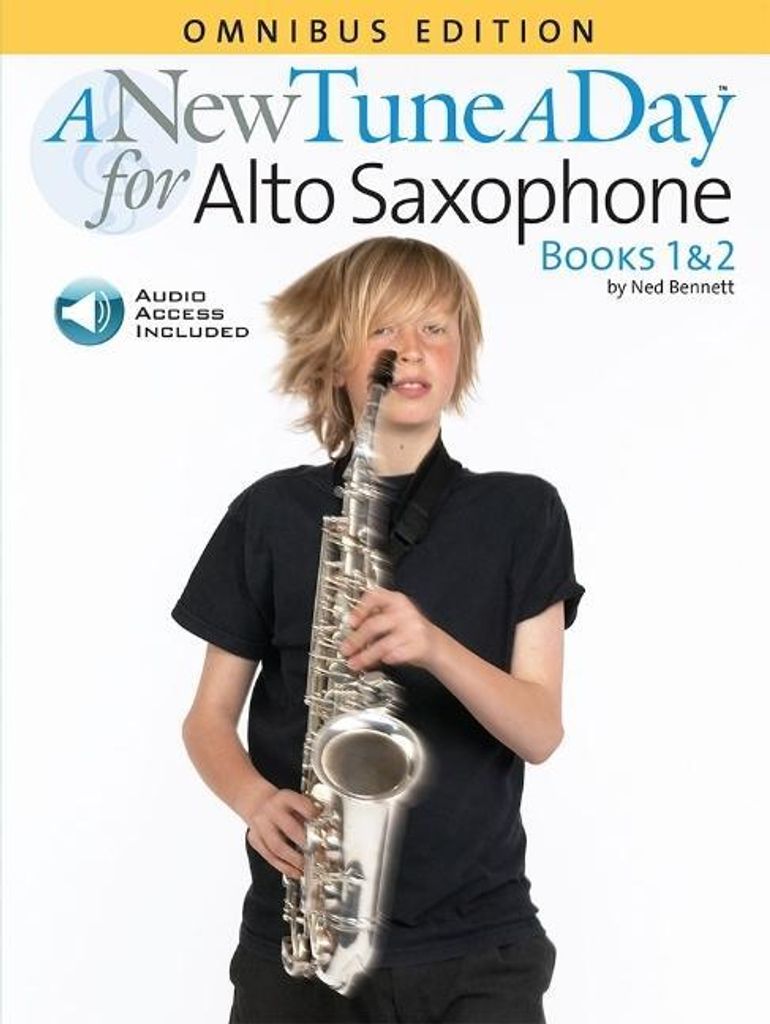 A New Tune a Day: Alto Saxophone Books 1 & 2 Omnibus Edition - Book/Online Audio