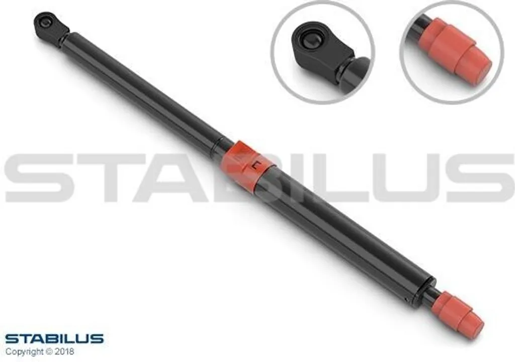 Vérin de Hayon pour Mercedes Classe E S211 Stabilus 432361 de Rechange