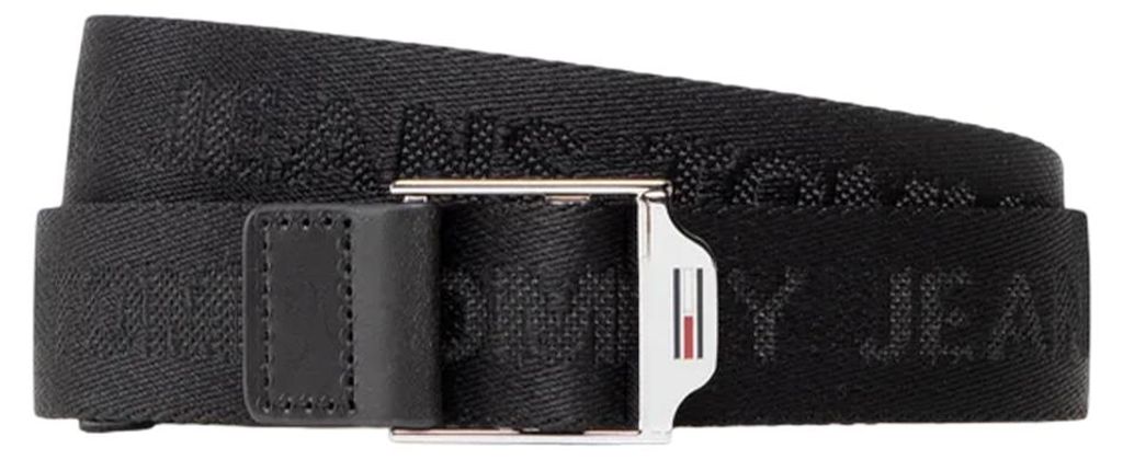 Tommy Hilfiger - Gürtel für Damen, Logo NA222 (85 cm) (Schwarz)