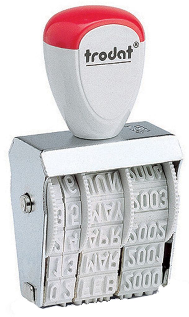 trodat Datumstempel 1010 Abdruckgröße: 4 x 26 mm Produktbild 