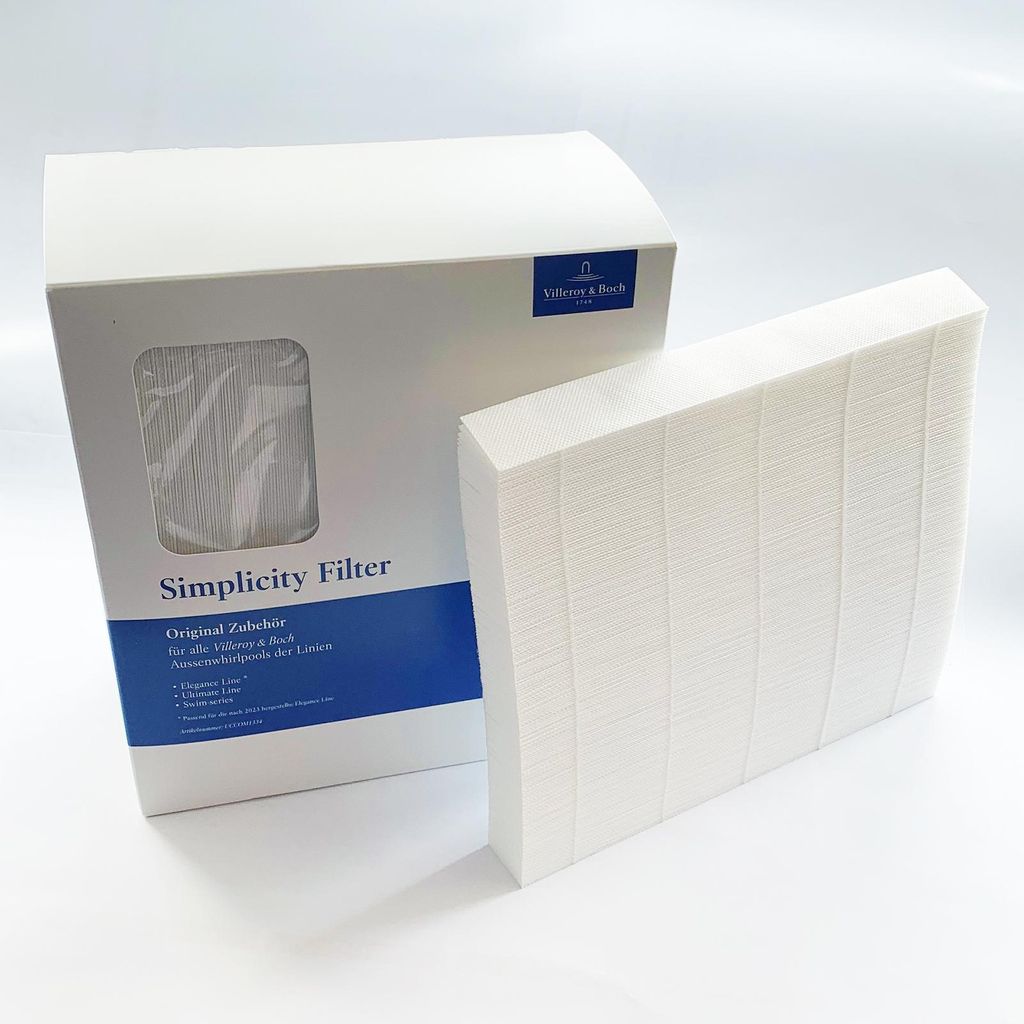 Villeroy & Boch Filterset 4x Filter für Elegance Line Produktbild 
