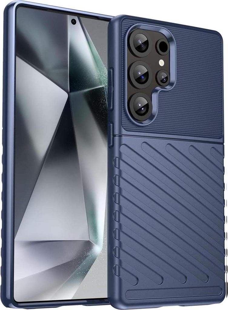 Handyhülle für Samsung Galaxy S25 Ultra Hülle Thunder Case TPU rutschfeste Schutzhülle