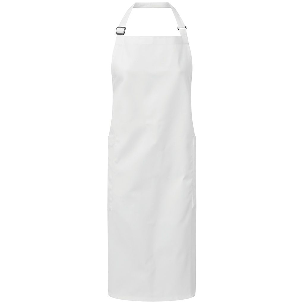 Premier - Herren/Damen Unisex Schürze "Organic Fairtrade Certified" RW7971 (Einheitsgröße) (Weiß)