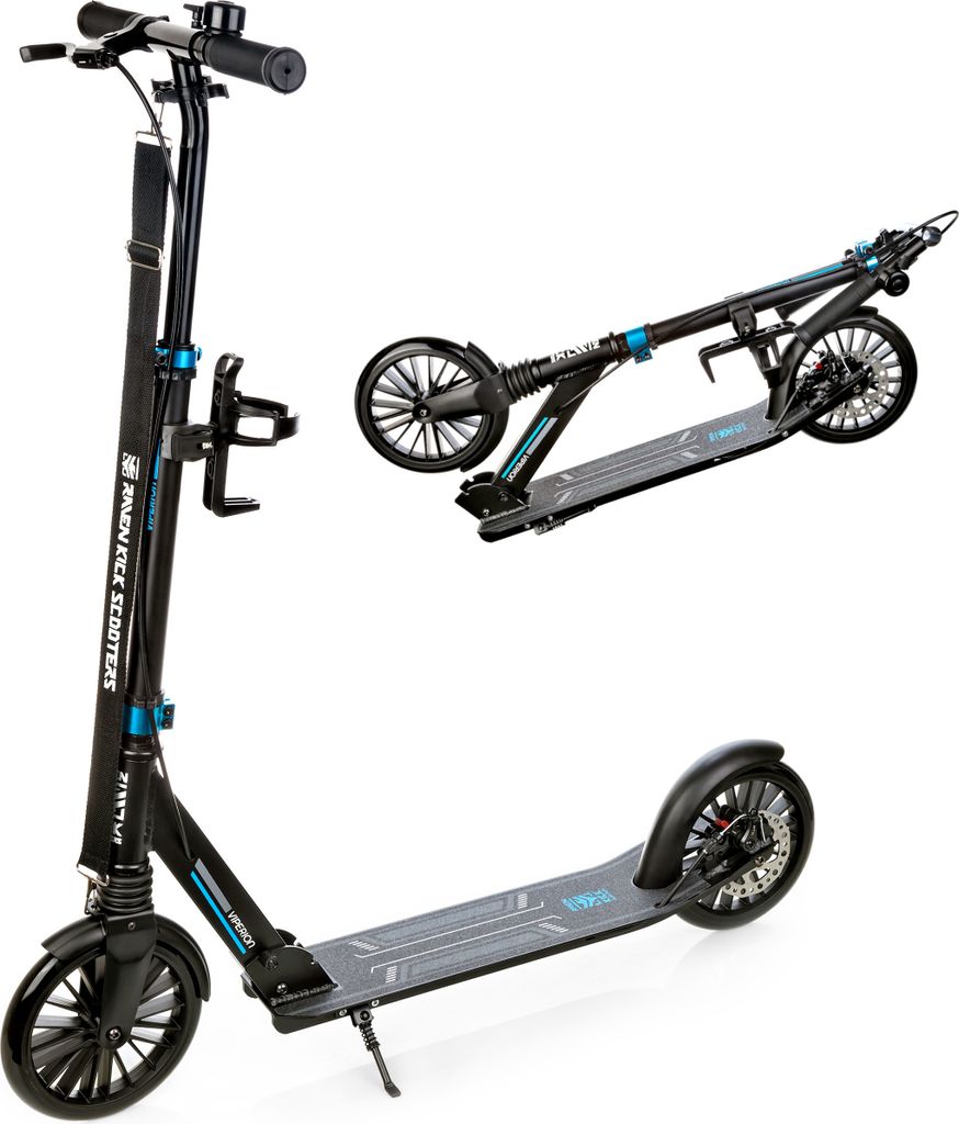 Roller Cityroller Raven Viperion 200mm mit Vorderdämpfer, Produktbild 