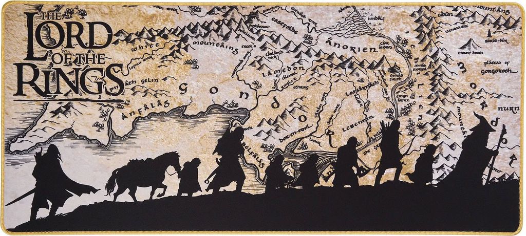 podkładka pod mysz do gier Subsonic Lord of the Rings XXL Zdjęcie produktu 