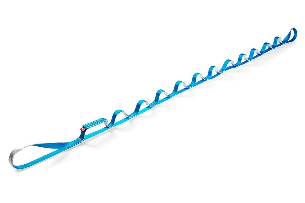 Daisychain Eco-Pes 16 mm 135 cm, Blau / Weiß, Ocun