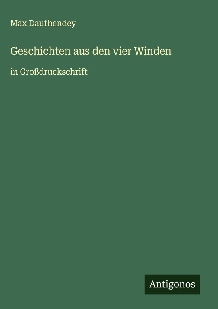 Geschichten aus den vier Winden