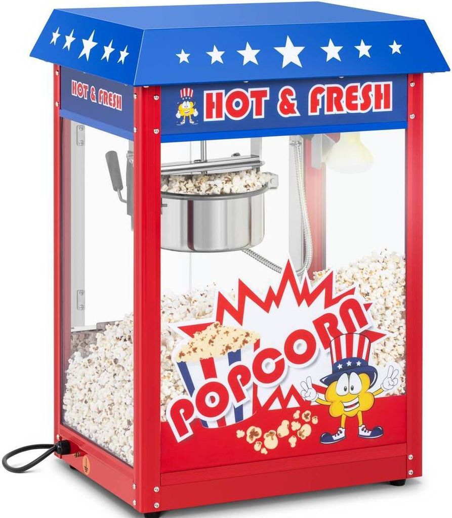 Expondo Royal Catering stroj na popcorn – 1500 W – 5 kg/h – Obrázek produktu 