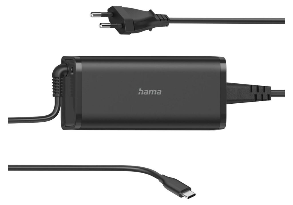Hama Notebook-Netzteil Universal-USB-C, PD, 5-20V/92W Produktbild 