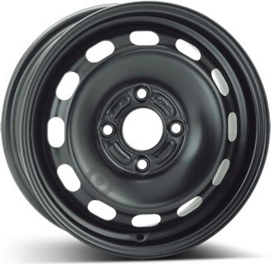 Jante en fer ALCAR ACCIAIO 6275 Noir 5.5x14 4x108 ET 47.5 pour Auto