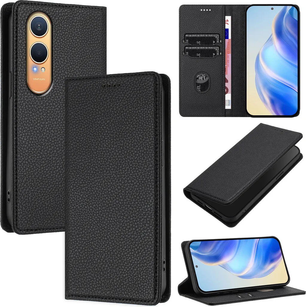 Cover Anti-Shock OnePlus Nord CE4 Lite - Protezione in TPU e Pelle PU - 1