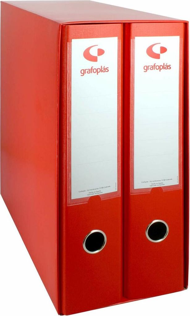 Modul 2 Mappen rot folio 290x350x160 grafoplas