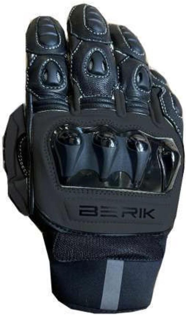 Berik Zakuda Motorrad Handschuhe, schwarz, XS
