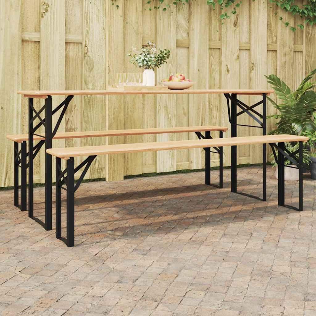 “2026 Moderne“Bier Tischbein 2 pcs Schwarz 39 x 3 x 75cm - Tischbeine Designermöbel 5998385