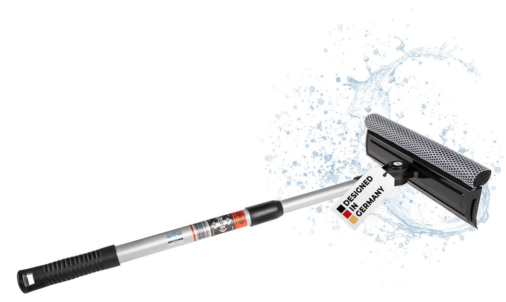 HEYNER® Čistič okien s teleskopickou rukoväťou I skladací s Obrázok produktu 