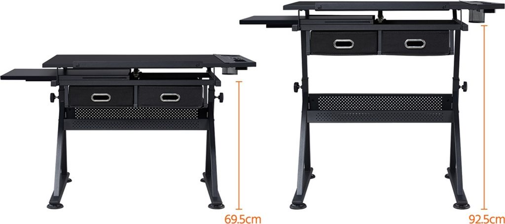 Yaheetech Zeichentisch Architektentisch Schreibtisch Produktbild 5