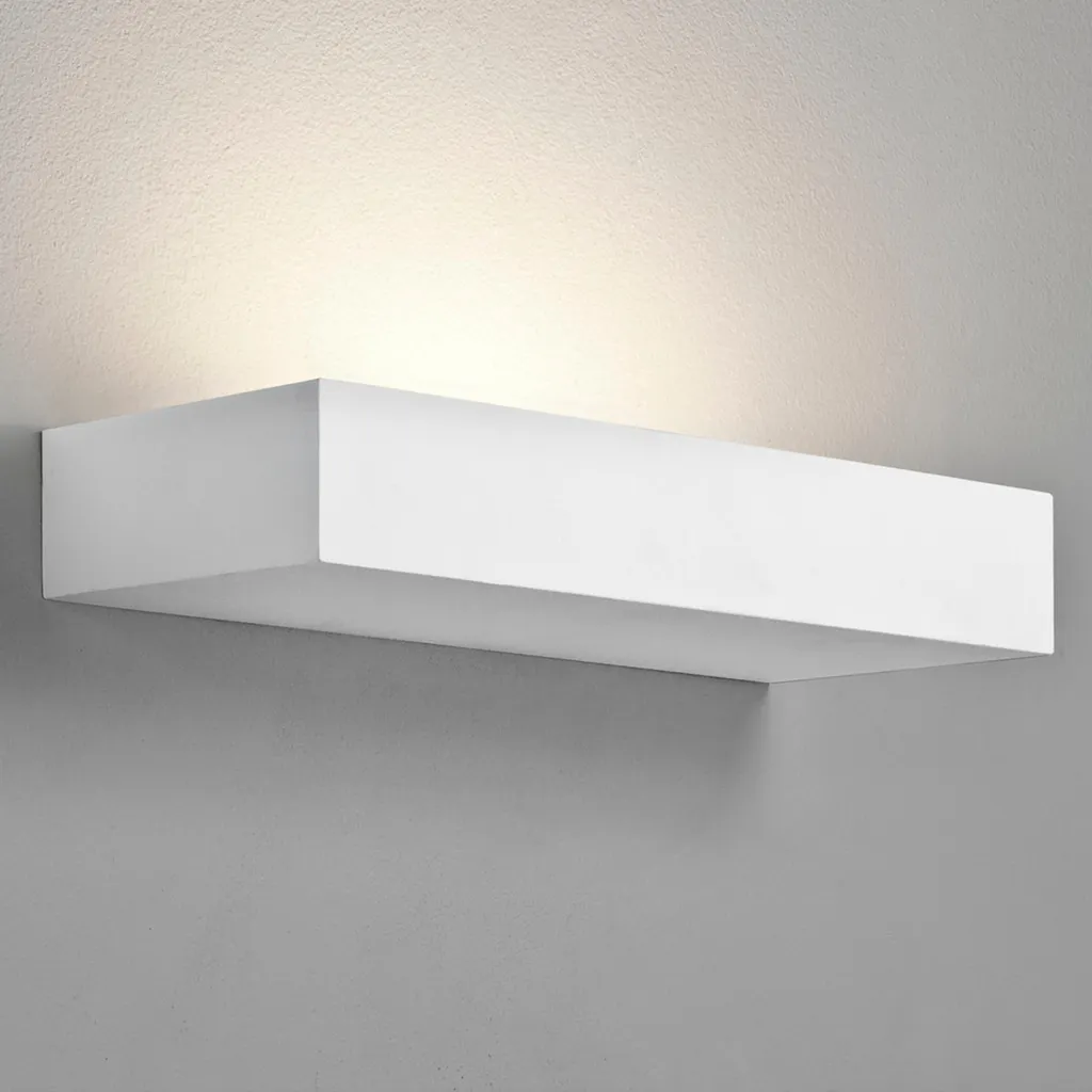 Astro Parma 200 Applique murale Uplighter E14 en Plâtre Blanc Design