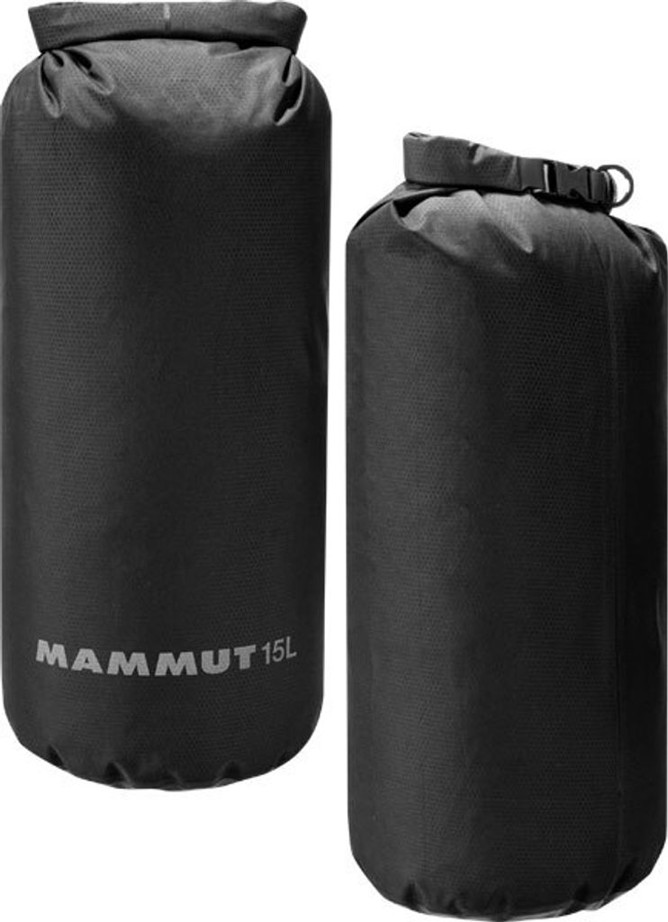 Mammut Drybag Light 5, 10, 15 black 15 Liter