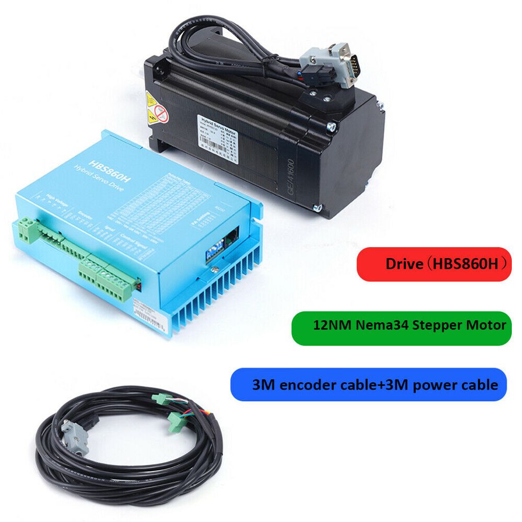12Nm 8A 34 Krokový motor Driver CNC Set Sada pohonu Obrázek produktu 