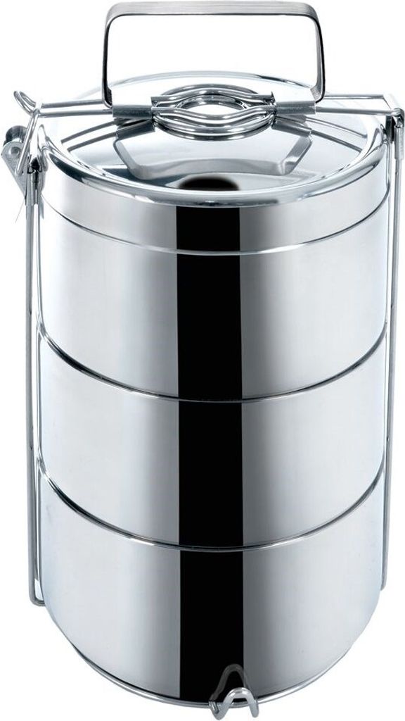 Orion | Thermobehälter - 3-teilig - Edelstahl - 3x900 ml - Produktbild 