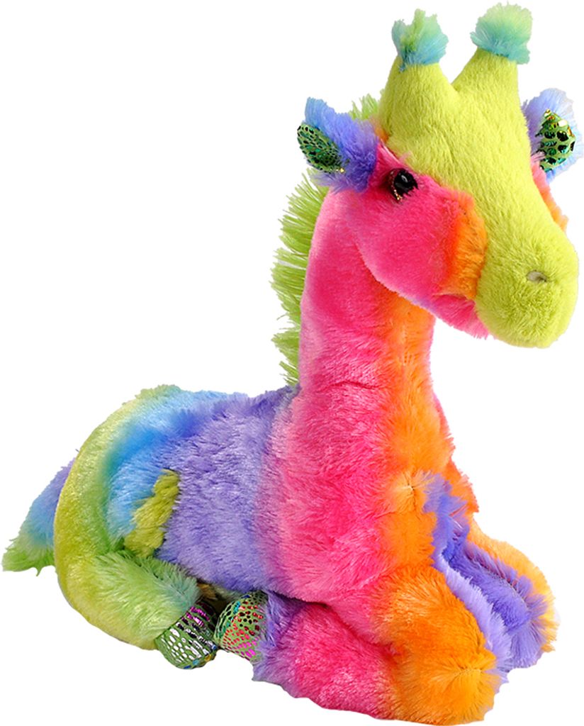 Wild Republic - Kuscheltier - Rainbowkins - Giraffe Produktbild 