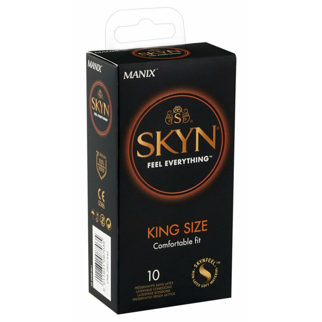 Manix SKYN Large, Pánsky kondóm, Hladké, Priehľadná, Obrázok produktu 