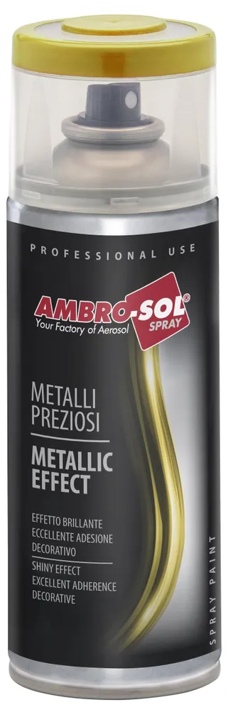 Spray peinture or vieilli AMBROSOL 400 ml à haute couvrance pour métaux