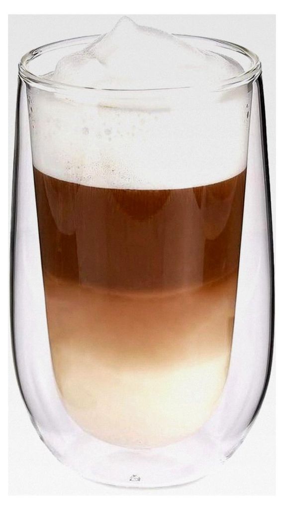 Macchiato-Glas Verona - 2er Set, transparent