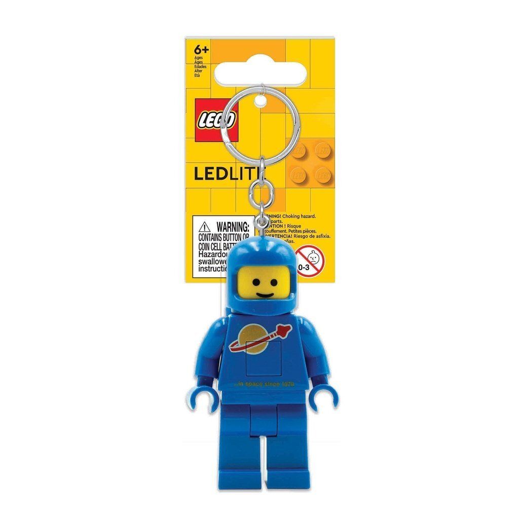LEGO Spaceman Kosmonaut modrý svítící figurka (HT) Obrázek produktu 