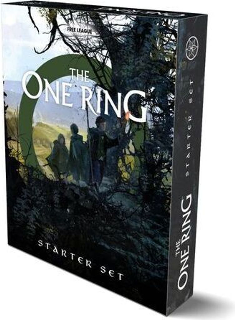 Rollenspiel-Starterset Der Eine Ring: Komplettes Kompendium über die vier Farthings des Auenlandes
