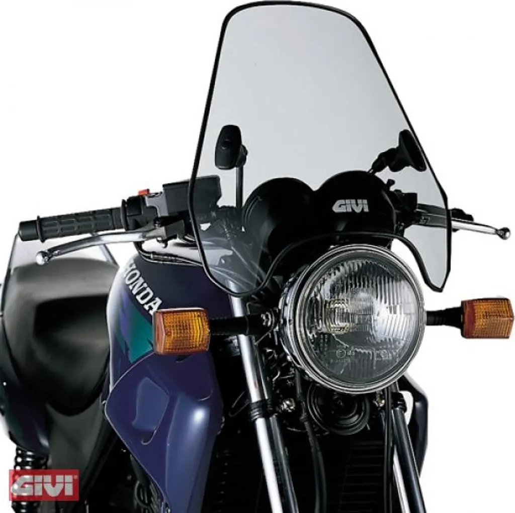 Pare-brise moto teinté GIVI A604G Airstar haute protection avec kit ABE