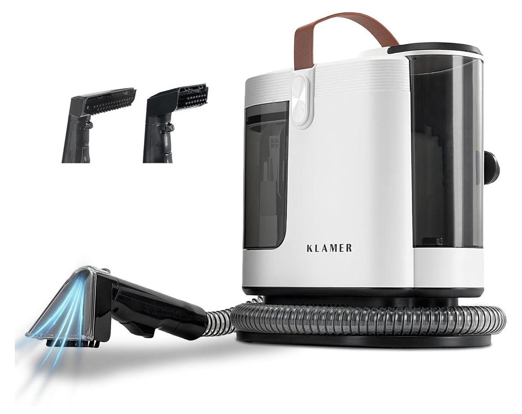 KLAMER Polsterreiniger Gerät 500W, Waschsauger Nasssauger, Produktbild 