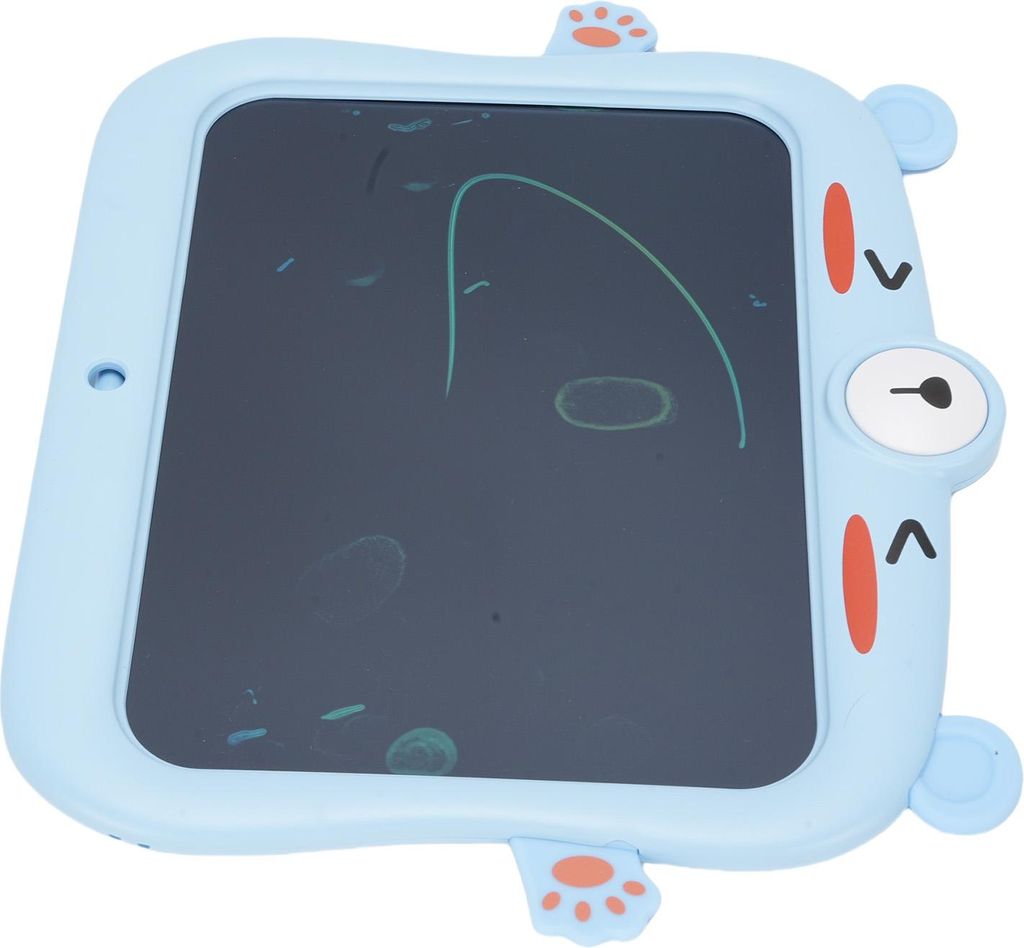 LCD-Zeichentablett für Kinder, pädagogisches Lernspielzeug, tragbare elektronische Tafel mit Stift, Jungen und Mädchen, Blau