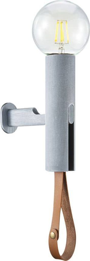 Paul Neuhaus Wandleuchte Turn Me Beton Grau max. 60W E27 ohne Leuchtmittel