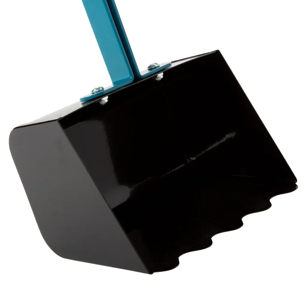 Dites adieu au mal de dos avec cette pelle mécanique à roues bleue Pro - 8