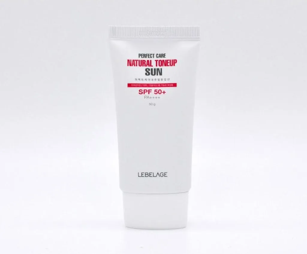 LEBELAGE Crème Visage SPF 50+ Soin Parfait Teint Naturel 50ml
