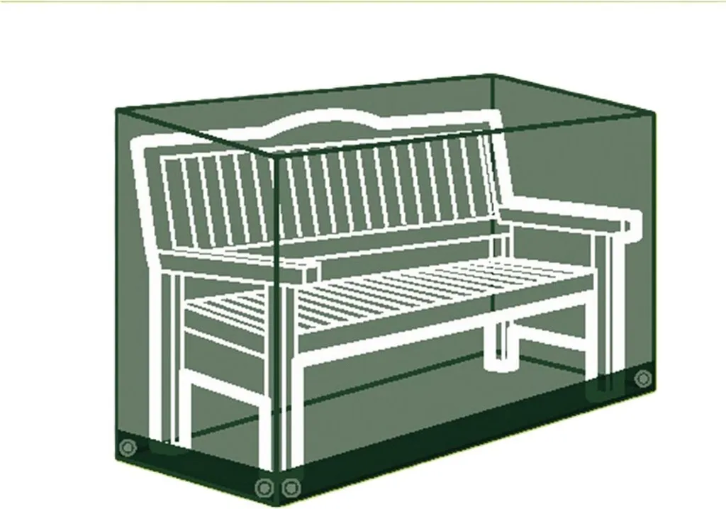 Housse de protection pour banc de jardin 2 places pour hivernage serein