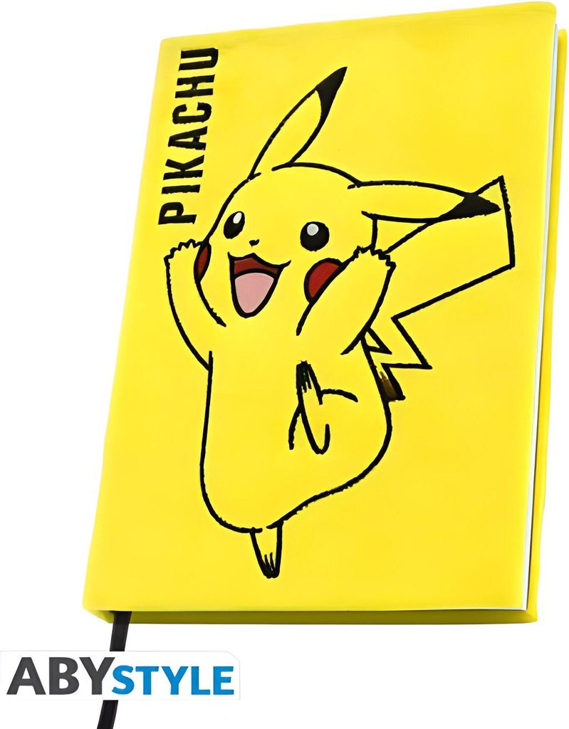 POKEMON - Premium A5 Notebook "Plush Pikachu"