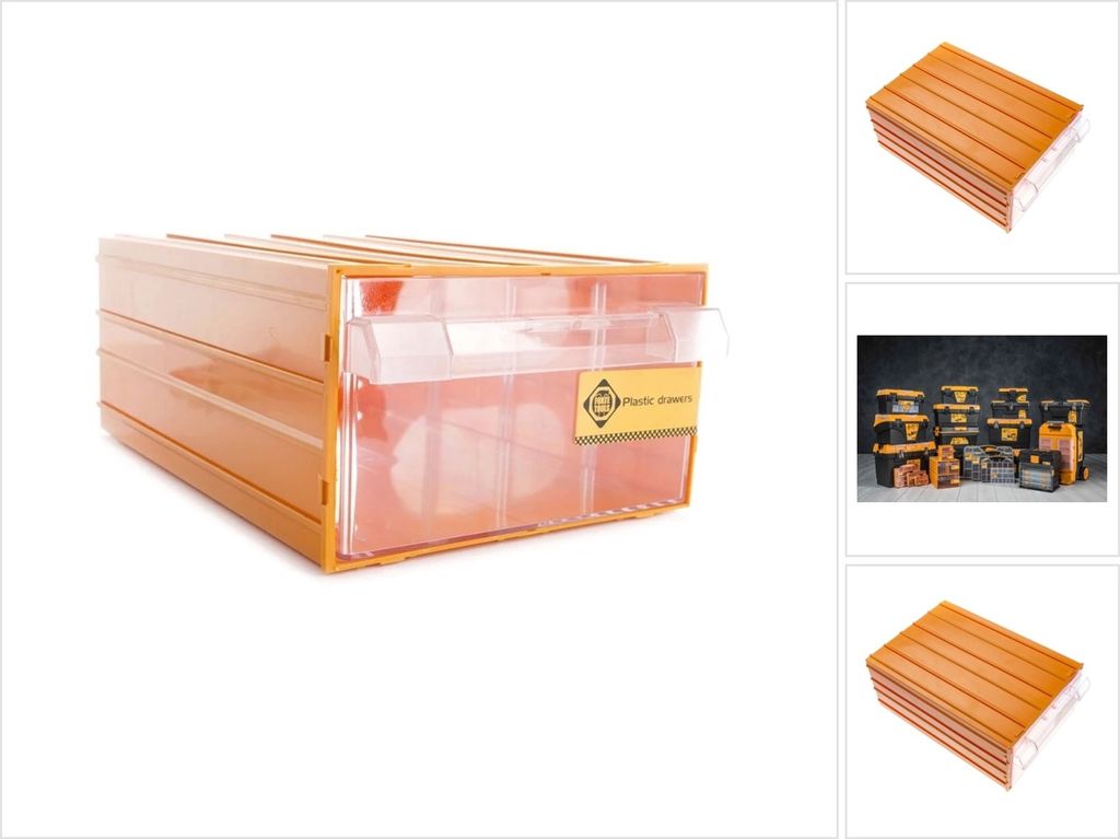 Forte_Tools Organiser With Drawers 302X212X126Mm 1