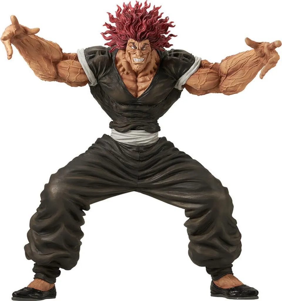 Figurine Yujiro Hanma 25cm Banpresto Baki World Can Be Changed Muscle Sculpt