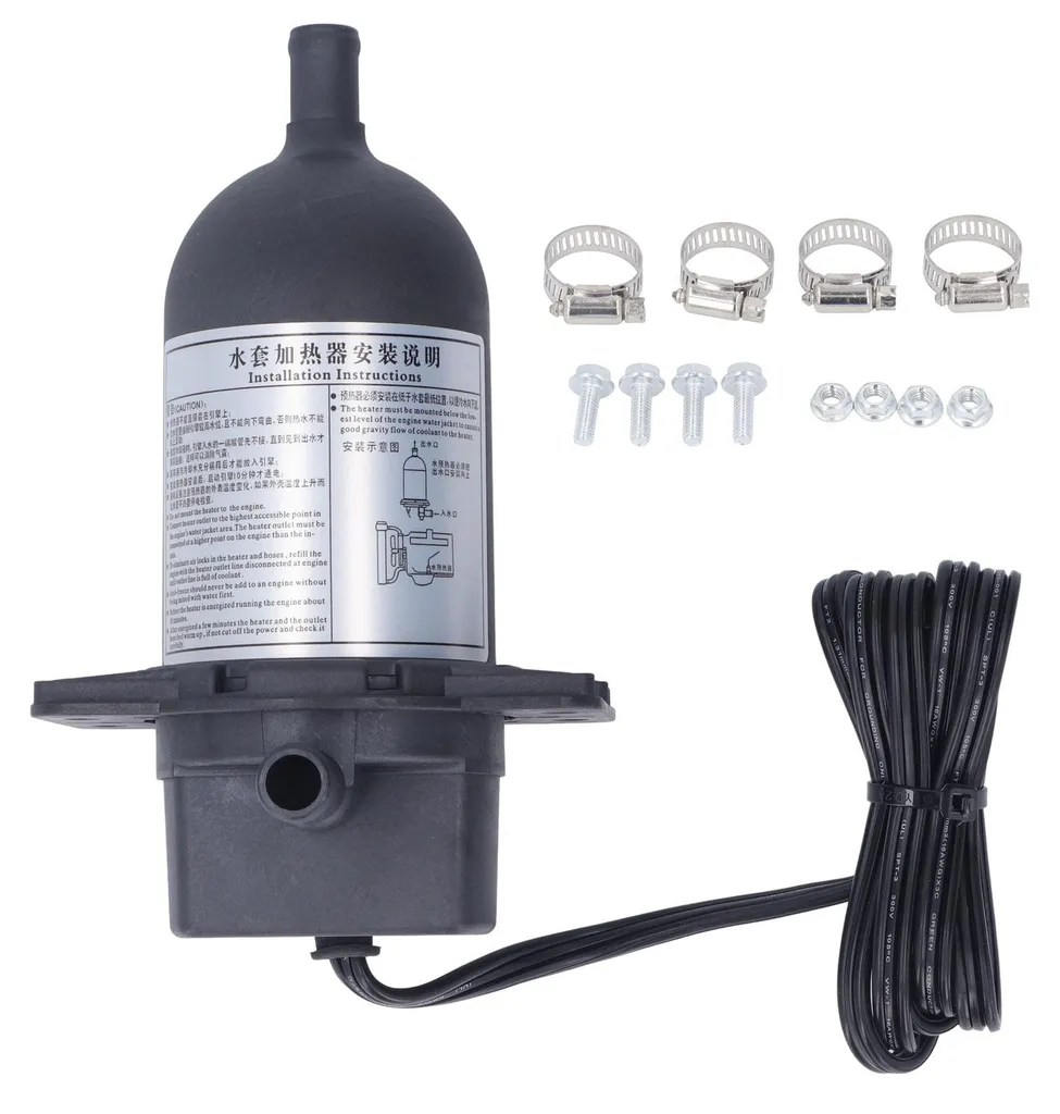 Préchauffage liquide refroidissement 1000W 240V à régulation thermique