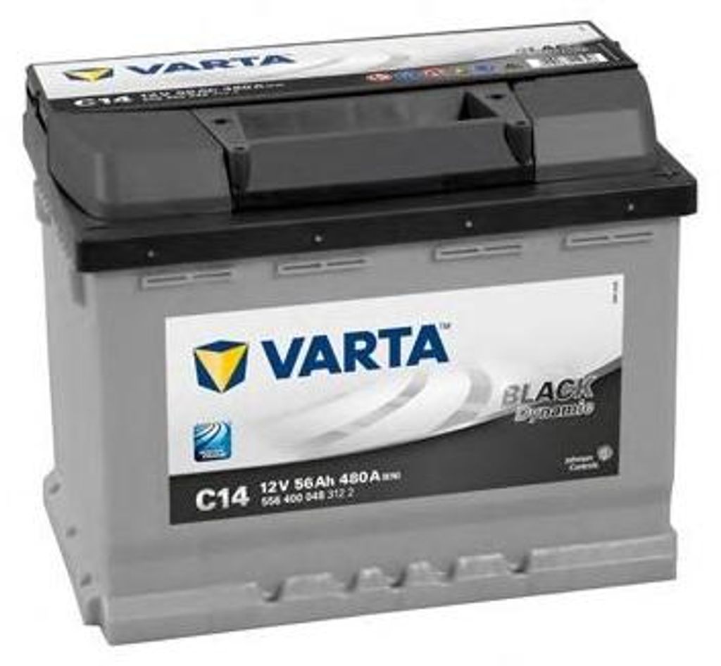 VARTA BLACK Dynamic C14 Starterbatterie 12V 56Ah 480A/EN L2 Produktbild 