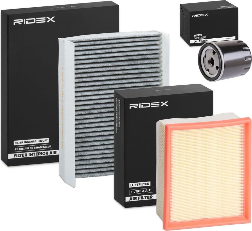 RIDEX Filterset Inspektionspaket Filtersatz für CITROËN XSARA PICASSO (N68)